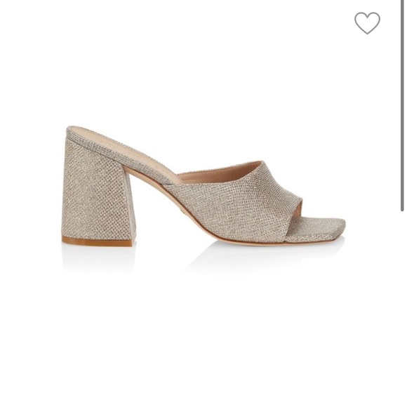 Stuart Weitzman Tia Block Heel Leather Sandals - Picture 2 of 10